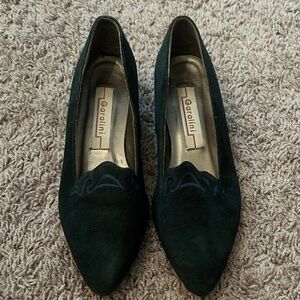 Garolini green heels